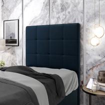 Cabeceira Áurea 90 / N-025 Veludo Azul Marinho