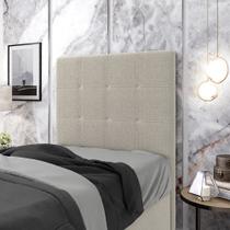 Cabeceira Áurea 90 / N-036 Bouclê Bege Aradecor