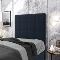 Cabeceira Áurea 90 / Z-007 Sued Azul Marinho