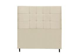 Cabeceira Barcelona Estofada Com Botão de Tecido para Cama Box Solteiro 94Cm New Foam - JBE Móveis