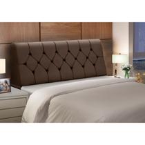 Cabeceira Baú de Cama Box Madeira Estofada Queen Size Madri