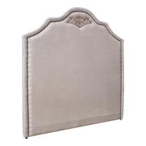 Cabeceira Bela 100 cm Suede Bege