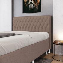 Cabeceira Bellatrix 140 / N-042 Linho Marrom Aradecor Cabeceira Bellatrix 140 / N-042 Linho Marrom Aradecor