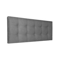 Cabeceira Botonê Almofadada Para Cama Luxo Clean Linho RBL