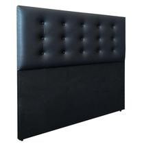 Cabeceira Botonê Cama Box Estofada Luxo material sintético RBL