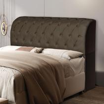 Cabeceira Box Capitone Com Bau Organizador King - Antonella