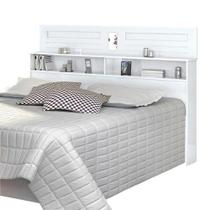 Cabeceira Box Casal Florença 1.40 Branco - Vitamov Cabeceira Box Casal Florença 1.40 Branco - Vitamov