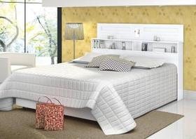 Cabeceira Box Casal Florença 1.60 branco - Vitamov 0530510 Cabeceira Box Casal Florença 1.60 branco - Vitamov 0530510