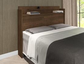 Cabeceira box Casal Thayna Malbec 1,38 - Framar Móveis