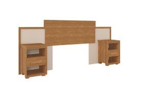 Cabeceira Box Dinamarca Com Duas Mesas Acopladas Camas Fenix Cabeceira Box Dinamarca Com Duas Mesas Acopladas Camas Fenix