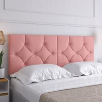 Cabeceira Box Painel Para Cama de Casal Estofada Quarto Dormitório
