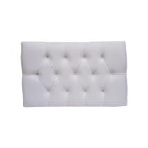 Cabeceira Box Shop Paris Solteiro 90cm Painel Em Material Sintético Branco