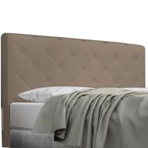 Cabeceira Box Solteiro Dubai 90 cm Suede Bege Cabeceira Box Solteiro Dubai 90 cm Suede Bege