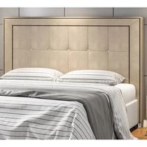 Cabeceira Box Solteiro Nápole Linho Bege - Perfan Móveis