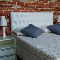 Cabeceira Branco Vintage King 195 X 120