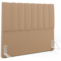 Cabeceira Cama Box Casal 140 Cm Dália W01 Bouclê Mostarda