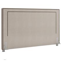 Cabeceira Cama Box Casal 140 cm P05 Berlim Linho Creme - Lyam Decor