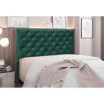 Cabeceira Cama Box Casal 140 cm Tania Veludo S04 - D Rossi