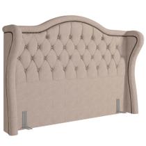 Cabeceira Cama Box Casal 140cm Antibes P02 Linho Areia - Mpozenato Cabeceira Cama Box Casal 140cm Antibes P02 Linho Areia - Mpozenato
