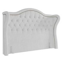 Cabeceira Cama Box Casal 140cm Antibes Z37 Boucle Branco - Mpozenato Cabeceira Cama Box Casal 140cm Antibes Z37 Boucle Branco - Mpozenato