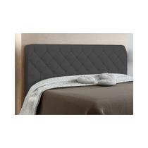 Cabeceira Cama Box Casal 140cm Paris Veludo Cinza - JS Móveis