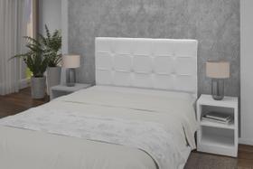 Cabeceira Cama Box Casal 1,40m Clean Plus Branco - House Moveis