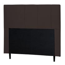 Cabeceira Cama Box Casal Donna 140cm Corano Marrom - Desk Design