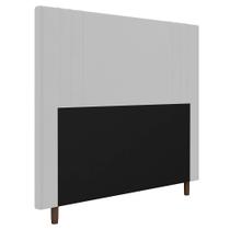 Cabeceira Cama Box Casal Ferrara 140cm Corano Branco - Desk Design