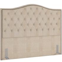 Cabeceira Cama Box Casal King 195 cm P05 Grécia Linho Creme - Lyam Decor