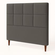 Cabeceira Cama Box Casal King Size 195cm Elena Estofada