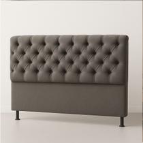 Cabeceira Cama Box Casal King Size 195cm Valentina Estofada