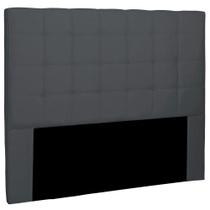 Cabeceira Cama Box Casal King Size Verona 195Cm Cinza