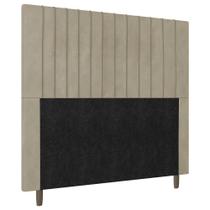 Cabeceira Cama Box Casal Nala 140cm Corano Bege - Abmaza