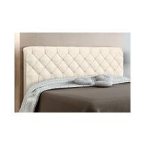 Cabeceira Cama Box Casal Queen 160cm Paris Veludo Bege - JS Móveis