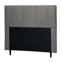 Cabeceira Cama Box Casal Queen Donna 160Cm Cinza