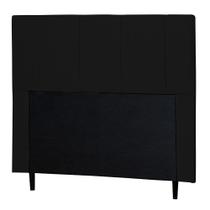 Cabeceira Cama Box Casal Queen Donna 160cm Corano Preto - Desk Design