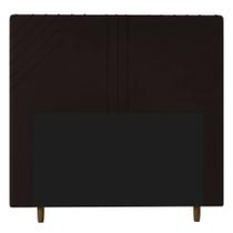 Cabeceira Cama Box Casal Queen Size Lisboa 160cm Corano Marrom - Desk Design