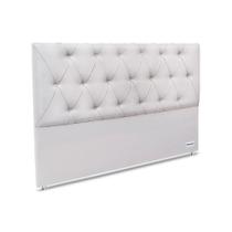 Cabeceira Cama Box Estofada 188 Murat Facto White King 188 - Courano Branco - Ortobom