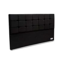 Cabeceira Cama Box Estofada 195 Piave Veluto King 195 - Suede Preto - Ortobom