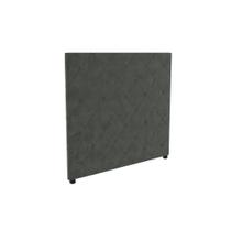 Cabeceira Cama Box Estofada Casal CAB012 - Suede Grafite - Kappesberg