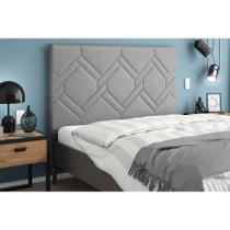 Cabeceira Cama Box Estofada Casal Casal Lima Plus Chumbo - Simbal Cabeceira Cama Box Estofada Casal Casal Lima Plus Chumbo - Simbal