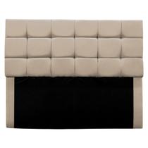 Cabeceira Cama Box Estofada King 195 cm Bianca Suede