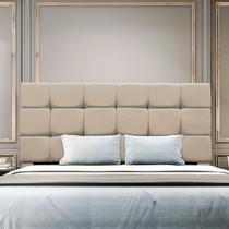 Cabeceira Cama Box Estofada King 195 cm Costa Rica Suede