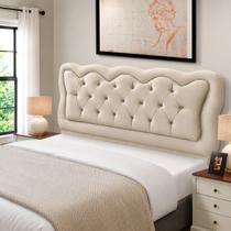Cabeceira Cama Box Estofada Madeira Queen Size Sofia