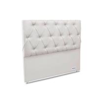 Cabeceira Cama Box Estofada Murat Facto White Casal - Courano Branco - Ortobom
