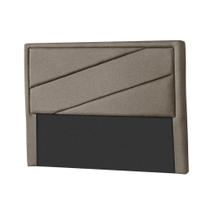 Cabeceira Cama Box Estofada Queen Oxford Suede Bege - Probel Cabeceira Cama Box Estofada Queen Oxford Suede Bege - Probel
