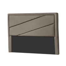 Cabeceira Cama Box Estofada Queen Oxford Suede Bege - Probel Cabeceira Cama Box Estofada Queen Oxford Suede Bege - Probel