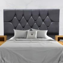 Cabeceira Cama Box Estofada Queen Size 160 cm Suede Isabela