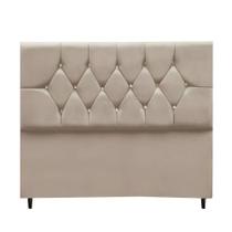 Cabeceira Cama Box Estofada Solteirão 100 Cm Suede Melissa Cor:bege Cabeceira Cama Box Estofada Solteirão 100 Cm Suede Melissa Cor:bege