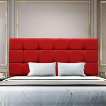 Cabeceira Cama Box Estofada Solteiro 90 Cm Gabriela Suede Vermelho Cabeceira Cama Box Estofada Solteiro 90 Cm Gabriela Suede Vermelho